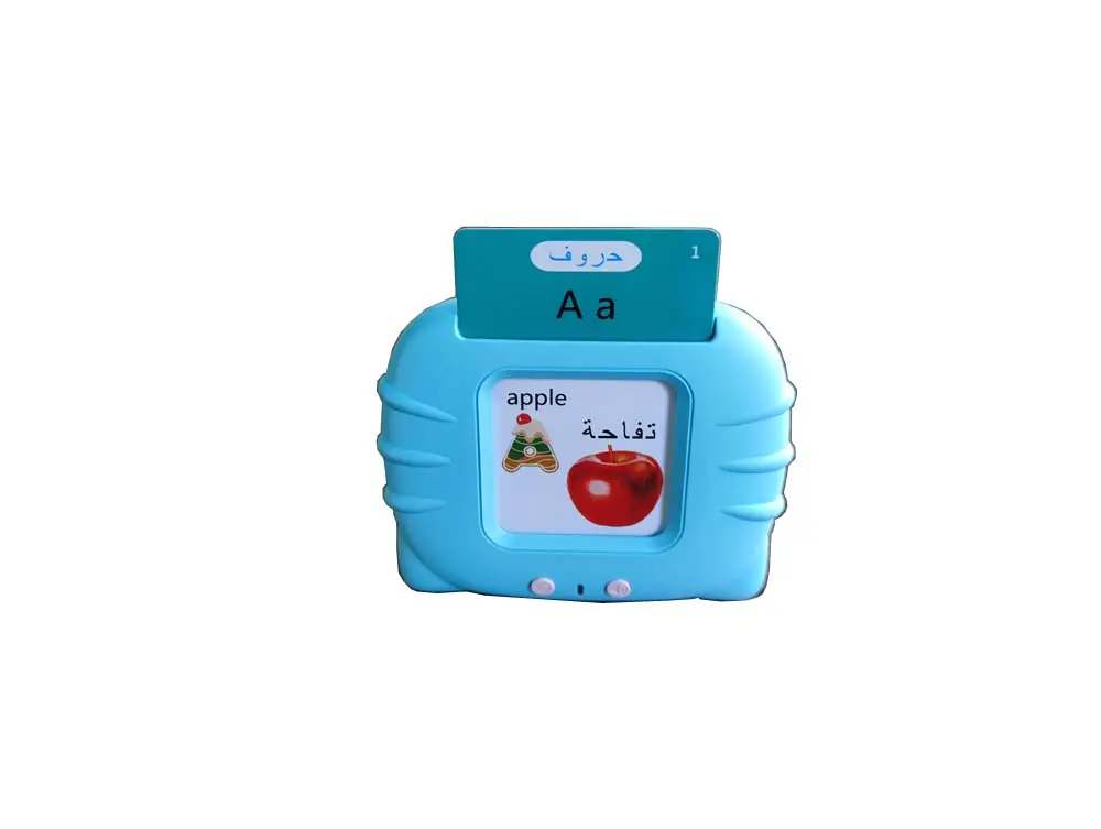 جهاز قارئ البطاقات لتعلم اللغات